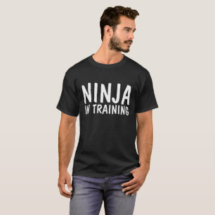 NINJA IN TRAINING Funny Karate T-shirts