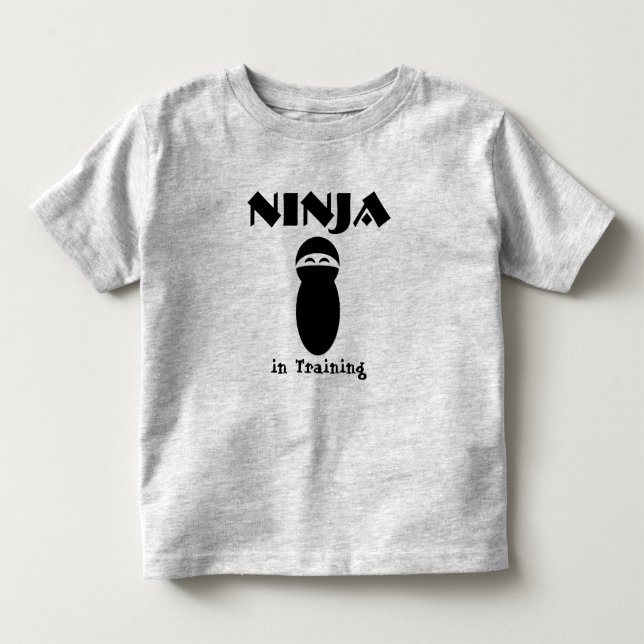 Ninja in Training Toddler T-Shirt (Front)