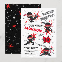 Ninja Karate Warrior Birthday Party