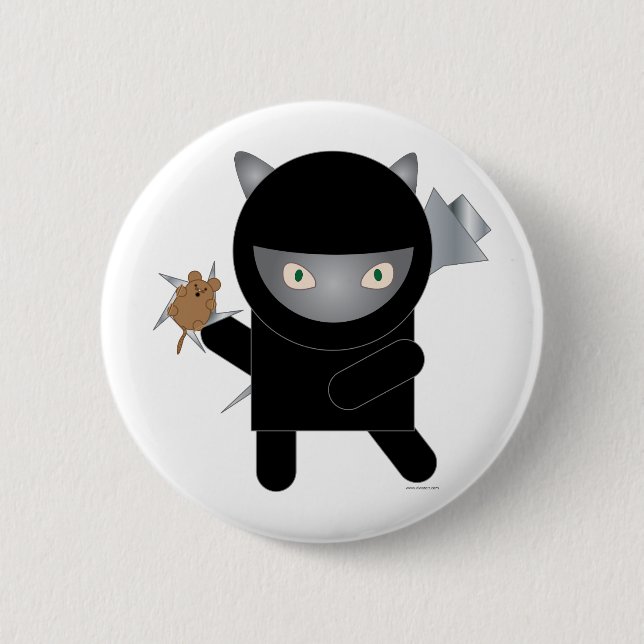 ninja kitty pin (Front)