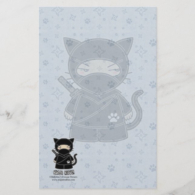 Ninja Kitty! Stationery (Front)