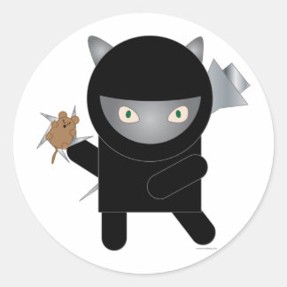 ninja kitty sticker