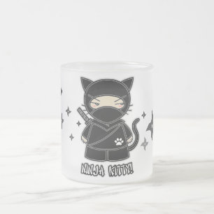 Ninja Kitty! With Shurikens Mug