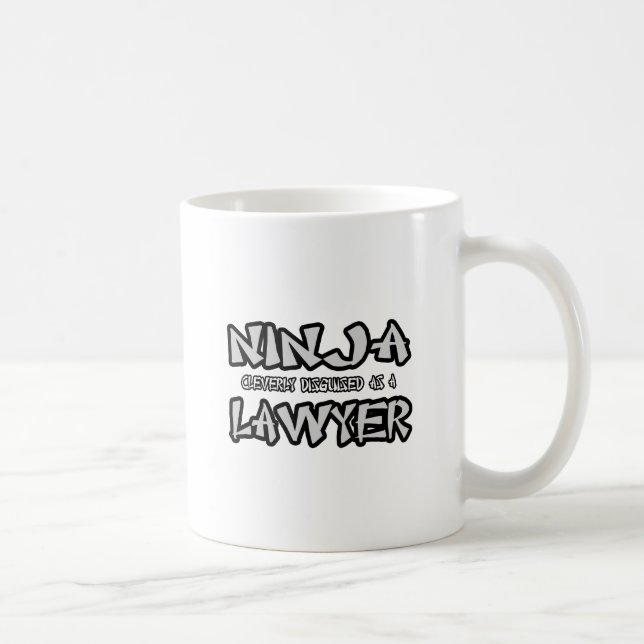 Ninja...Lawyer Coffee Mug (Right)