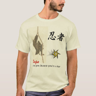 Ninja love you because you're a star T-Shirt