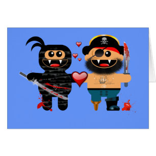 NINJA LOVES PIRATE