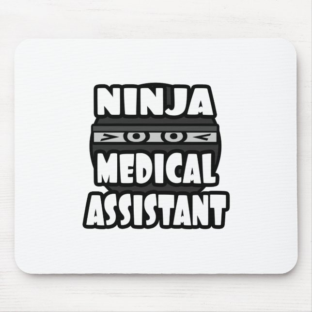 Ninja Medical Assistant Mouse Mat (Front)