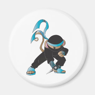 ninja monkey magnet