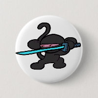 Ninja Monkey On Guard-No Words