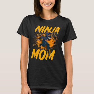 Ninja Mum Warrior Funny T-Shirt
