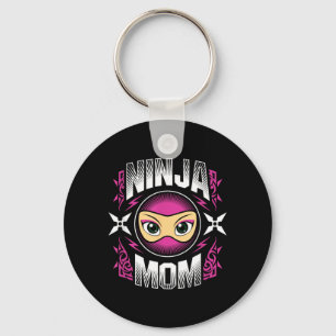 Ninja Mummy Ninjas Mum Mothers Day Mummy Martial Key Ring