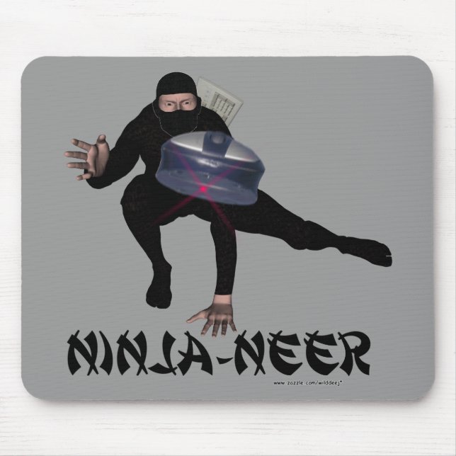 Ninja-neer Mousepad (Front)