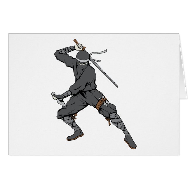 Ninja ~ Ninjas 2 Martial Arts Warrior Fantasy Art (Front Horizontal)