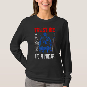 Ninja Ninjutsu Samurai Shaolin Shuriken Karate Kat T-Shirt