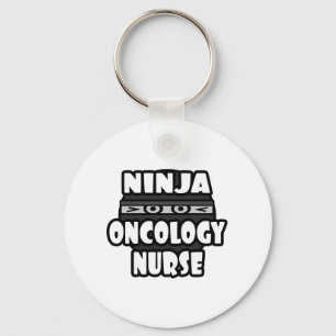 Ninja Oncology Nurse Key Ring
