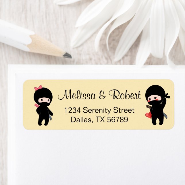 Ninja Pair, a Boy and a Girl (Insitu)