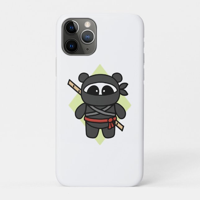 Ninja Panda by Amanda Roos Case-Mate iPhone Case (Back)