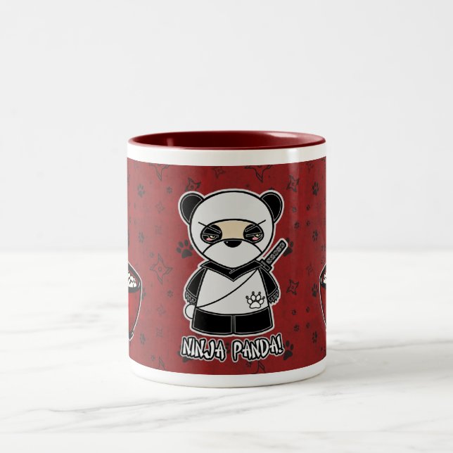 Ninja Panda! With Rice Bowl Mug (Center)