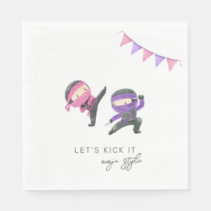 Ninja Party Paper Napkins