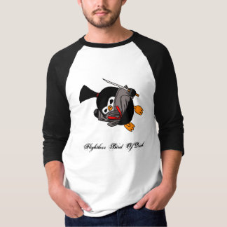 Ninja Penguin Dragon Kick T-Shirt