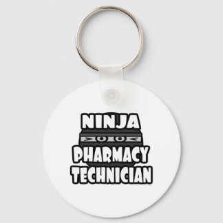 Ninja Pharmacy Technician Key Ring