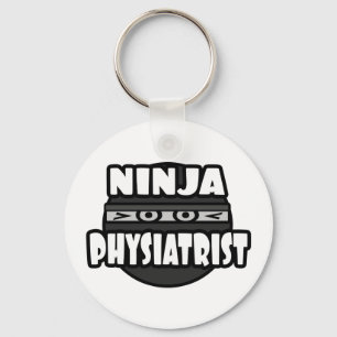 Ninja Physiatrist Key Ring
