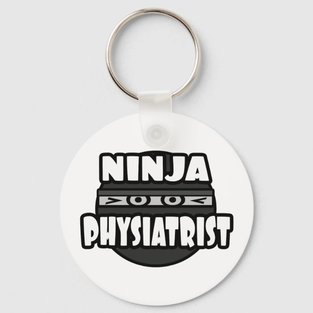 Ninja Physiatrist Key Ring (Front)