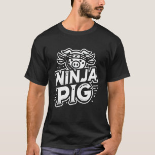 Ninja Pig T-Shirt Pig Ninja