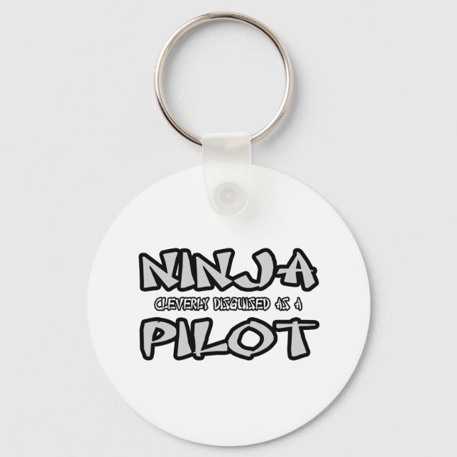 Ninja...Pilot Key Ring (Front)