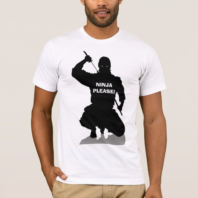 Ninja Please! T-Shirt (Front)