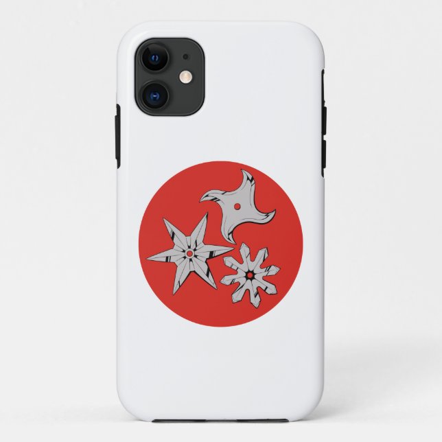 Ninja shuriken Case-Mate iPhone case (Back)