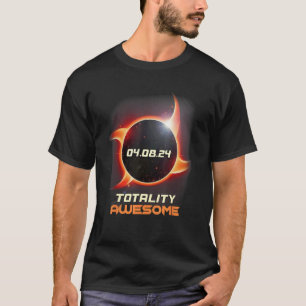 Ninja Shuriken Total Solar Eclipse 2024 Totality A T-Shirt