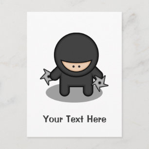 Ninja Skillz Postcard