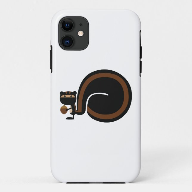 Ninja Squirrel Case-Mate iPhone Case (Back)