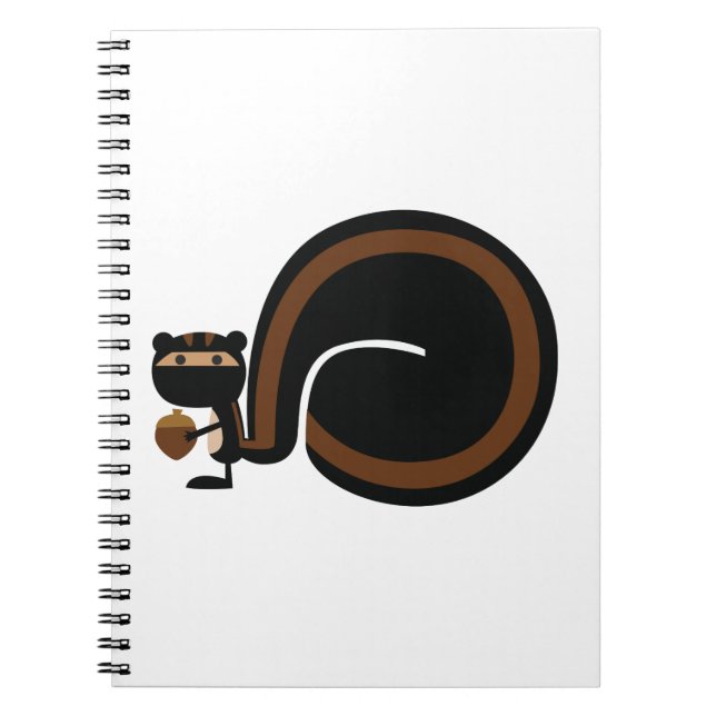 Ninja Squirrel Notebook (Front)