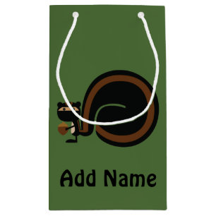 Ninja Squirrel Small Gift Bag