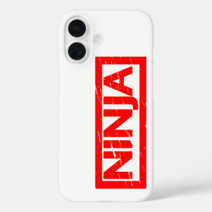Ninja Stamp iPhone 16 Case
