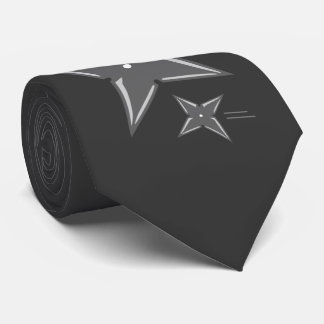 Ninja Star Tie