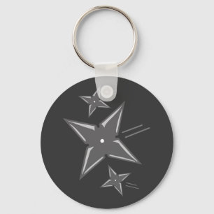 Ninja Stars Key Ring