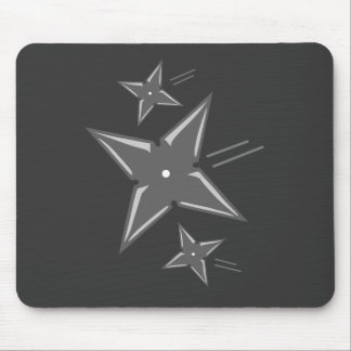Ninja Stars Mouse Mat