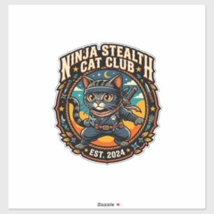 Ninja Stealth Cat Cat Mum Gift Idea - Ninja Stealt