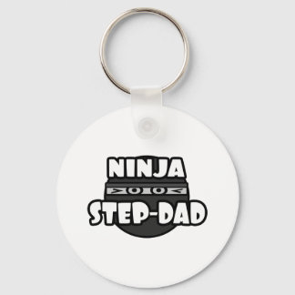 Ninja Step-Dad Key Ring