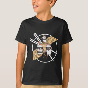 Ninja Sushi Begins A Rescue Mission Karate T-Shirt