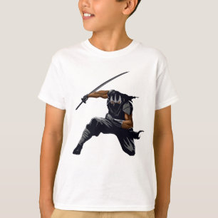 Ninja T-shirt for boys. Great birthday or special