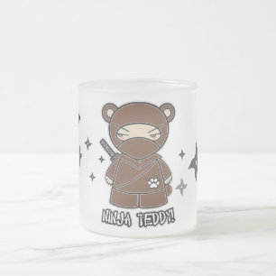Ninja Teddy! With Shurikens Mug