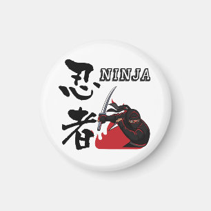 Ninja - Time to go to battle- Magnet