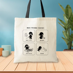 Ninja Training Courses Tote Bag