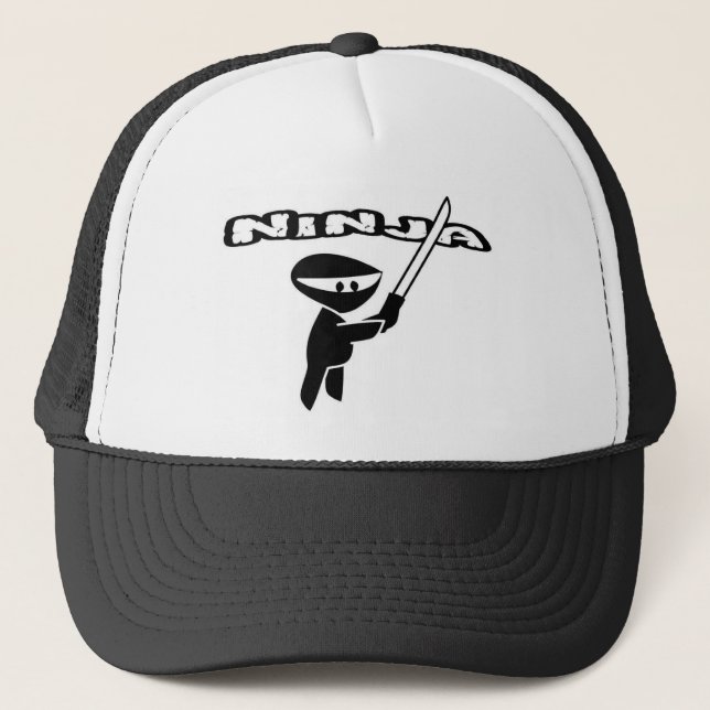 Ninja Trucker Hat (Front)