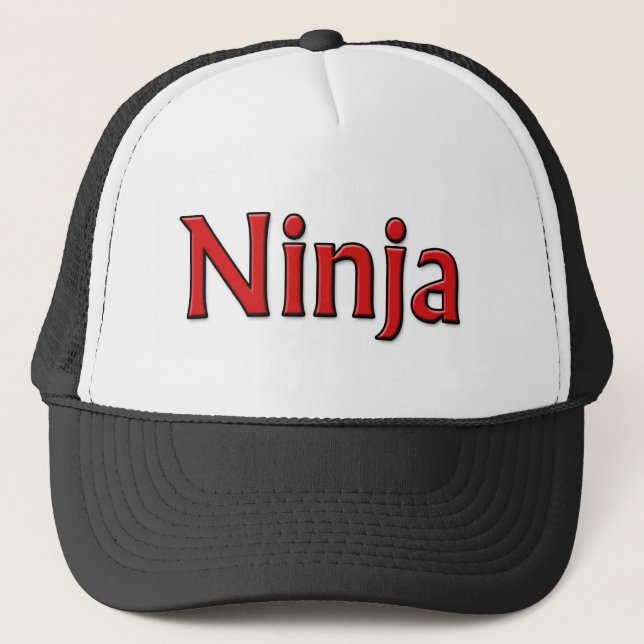 Ninja Trucker Hat (Front)
