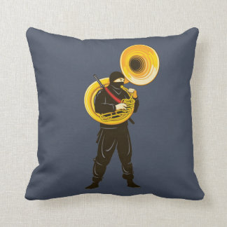 Ninja Trumpeter Cushion